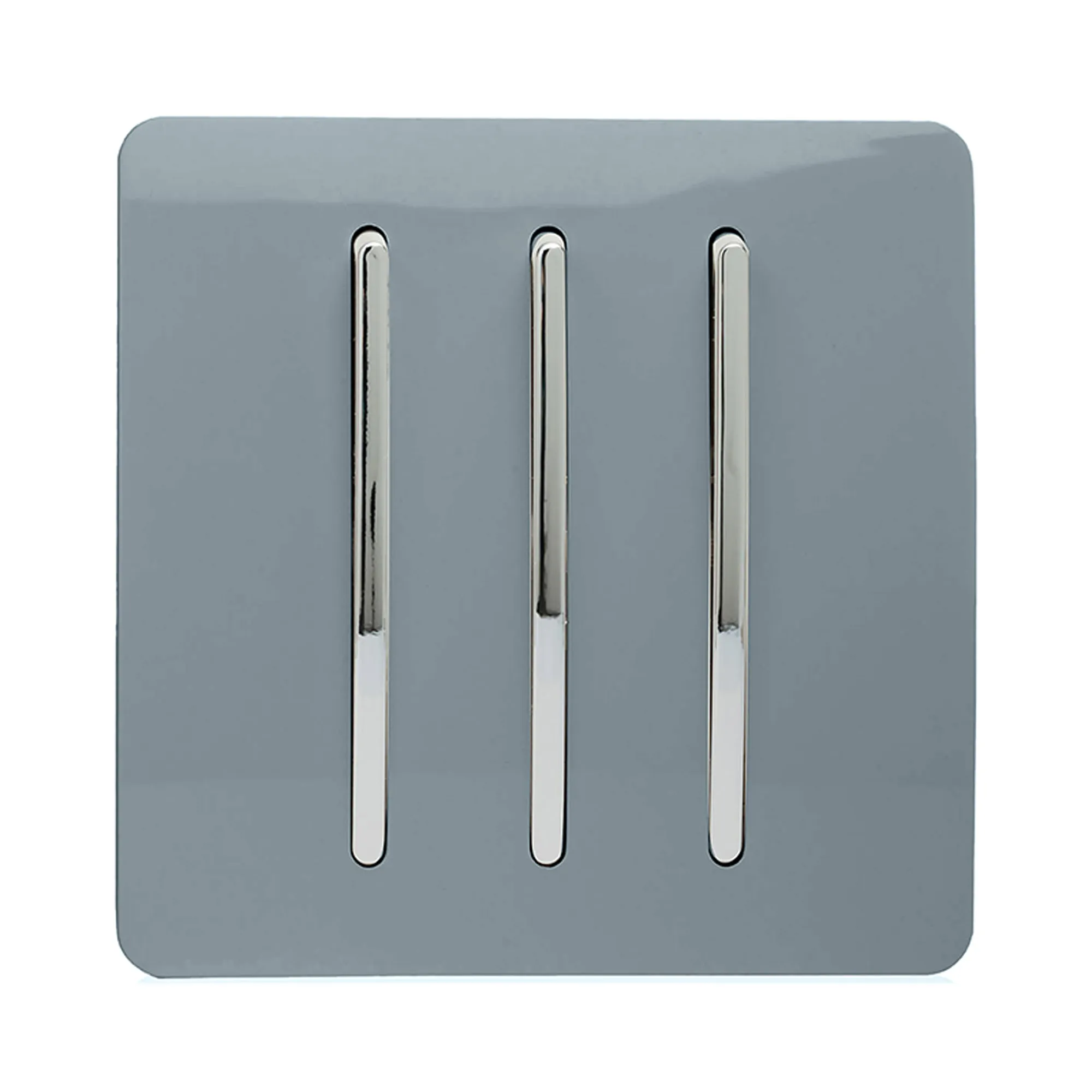 ART-SS6CG  3 Gang 2 Way 10 Amp Rocker Cool Grey